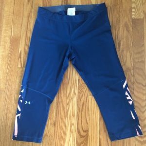 Under Armour Heat gear cropped Leggings XL